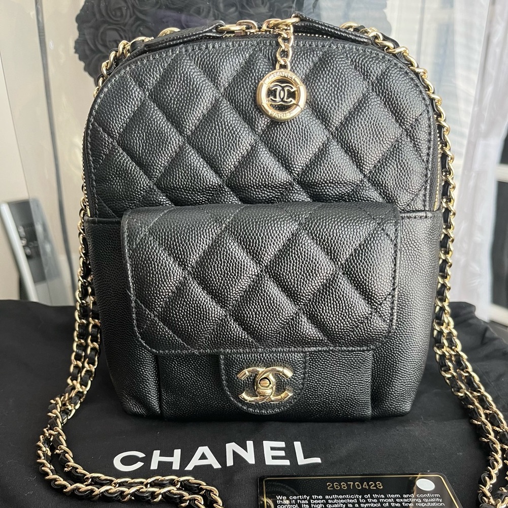 ❌SOLD❌Chanel CC day mini backpack